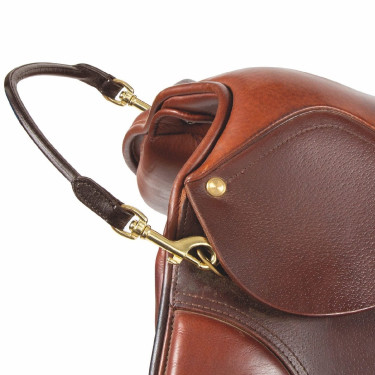 Shires Velociti Gara hulpteugel riem Bruin