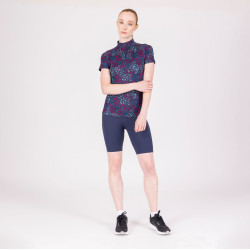 Korte React Non-Stop Shires Aubrion Middernacht Blauw