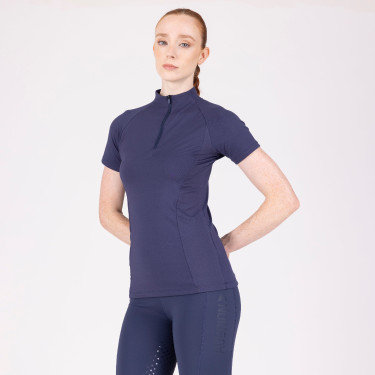 React Shires Aubrion korte mouwen onderlaag Middernacht Blauw
