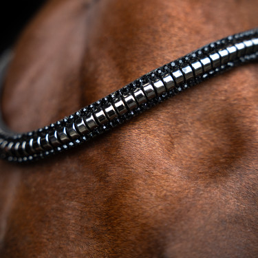 Imperial Riding fronstuk met clinchers Zwart