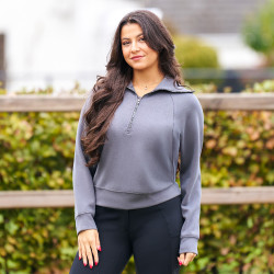 Trui Imperial Riding Katy dames Grijs