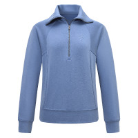 Trui Imperial Riding Katy dames Verwelkte boshyacint Blauw