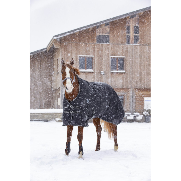 Waterdichte Oxford-deken Riding World met fleecevoering Waterdichte Oxford-deken Riding World met fleecevoering