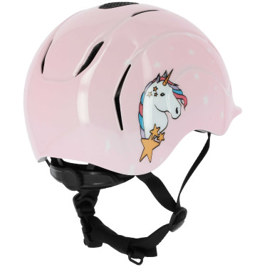 Equithème-helm EK Pady Eenhoorn Roze