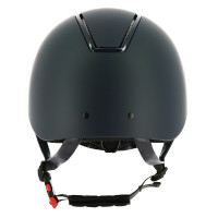 Equithème Glint Mat helm Zwart / glanzend zwart Equithème Glint Mat helm Zwart / glanzend zwart