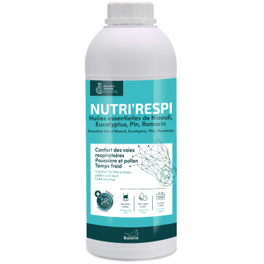 Nutri’Respir Ravene – ademhalingssupplement voor paarden | Equi-Clic