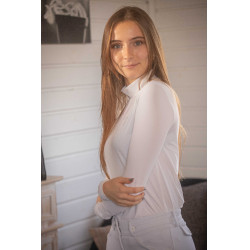 Paardrij T-shirt lange mouw Pénélope Charlotte | Equi-Clic Paardrij T-shirt lange mouw Pénélope Charlotte | Equi-Clic