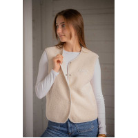 Pénélope Charline dames bodywarmer – ruitersport fleece