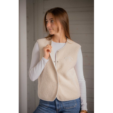 Pénélope Charline dames bodywarmer – ruitersport fleece Pénélope Charline dames bodywarmer – ruitersport fleece