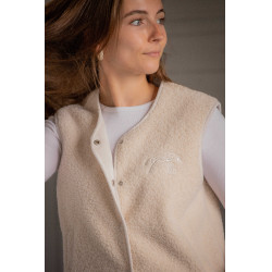 Pénélope Charline dames bodywarmer – ruitersport fleece