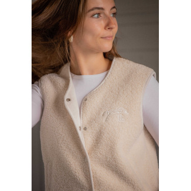 Pénélope Charline dames bodywarmer – ruitersport fleece Pénélope Charline dames bodywarmer – ruitersport fleece