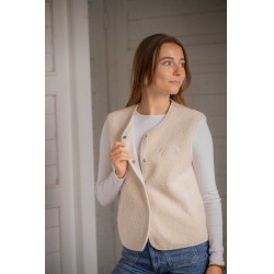 Pénélope Charline dames bodywarmer – ruitersport fleece