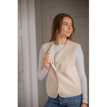 Pénélope Charline dames bodywarmer – ruitersport fleece