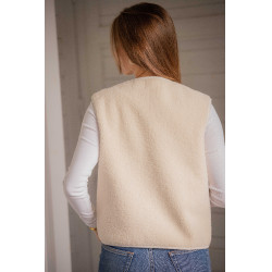 Pénélope Charline dames bodywarmer – ruitersport fleece