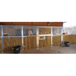 Eindpaal voor openslaande gevel La Gée