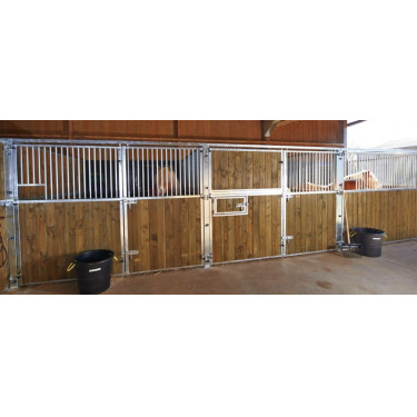 Eindpaal voor openslaande gevel La Gée