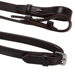 Leren dressuurhoofdstel Dressage Equestro Donkerbruin