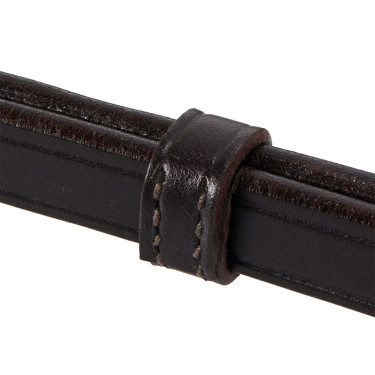 Leren dressuurhoofdstel Dressage Equestro Donkerbruin
