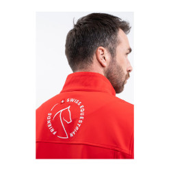 Harcour Menthue Unisex Jas Swiss Equestrian Friends Rood Harcour Menthue Unisex Jas Swiss Equestrian Friends Rood