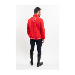 Harcour Menthue Unisex Jas Swiss Equestrian Friends Rood Harcour Menthue Unisex Jas Swiss Equestrian Friends Rood