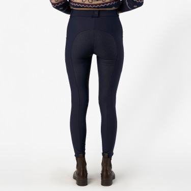 Rijbroek HV Polo Femmy FullGrip dames Marine Marineblauw Rijbroek HV Polo Femmy FullGrip dames Marine Marineblauw
