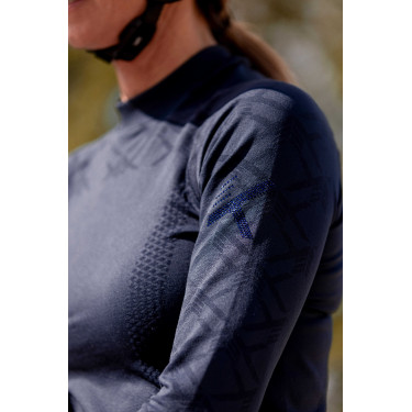 Baselayer Seamless K by Equithème K-Agility dames Marine Marineblauw