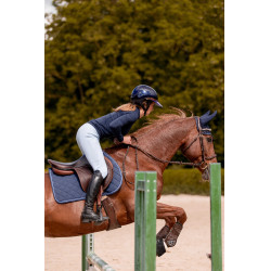 Lederen en rubberen teugels K by Equithème K-Grip