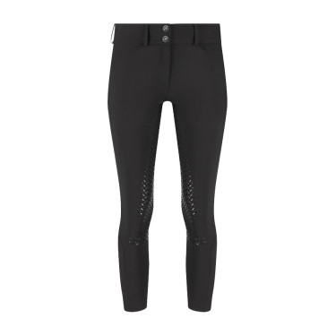 Dames rijbroek Kentucky Miami full grip Zwart