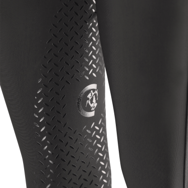 Dames rijbroek Kentucky Miami full grip Zwart