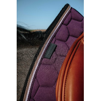 Equithème veelzijdigheidszadeldek Coco Pruim Violet