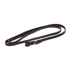 Longe met zilverkleurige ketting met vaste greep
