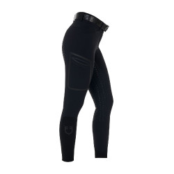 Damesbroek slim fit hoge taille Equestro Ridertechnology full grip