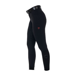 Damesbroek slim fit hoge taille Equestro Ridertechnology full grip