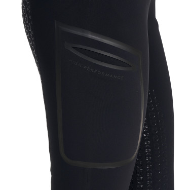 Damesbroek slim fit hoge taille Equestro Ridertechnology full grip