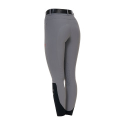 Slim fit damesbroek met hoge taille Equestro Ridertechnology met gelaste naden