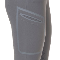 Slim fit damesbroek met hoge taille Equestro Ridertechnology met gelaste naden