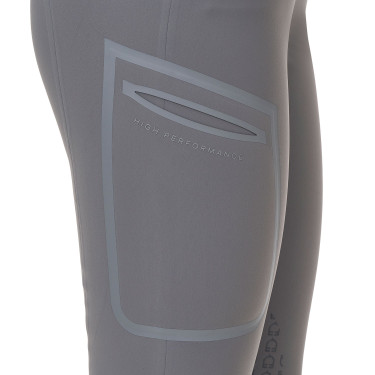 Slim fit damesbroek met hoge taille Equestro Ridertechnology met gelaste naden