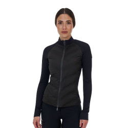 Technische damesbovenzijde Equestro Ridertechnology Hybrid Zwart