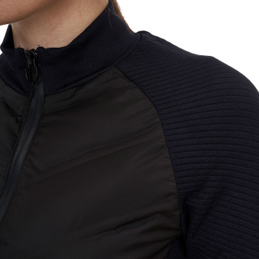Technische damesbovenzijde Equestro Ridertechnology Hybrid Zwart