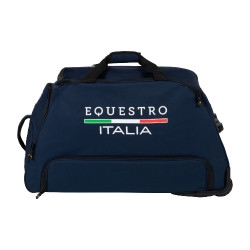 Trolleytas met Equestro X Fise-logo Marineblazer Marineblauw