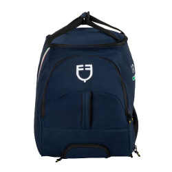 Trolleytas met Equestro X Fise-logo Marineblazer Marineblauw