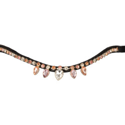 Frontalband met strass druppelmodel