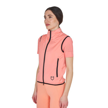 Dames bodywarmer lijn Foldable Woestijnbloem Roze