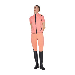 Dames bodywarmer lijn Foldable Woestijnbloem Roze