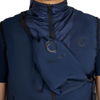 Herengilet lijn Foldable Marineblazer Marineblauw
