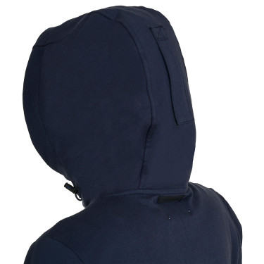 Dameshoodie met verstelbare capuchon en rits Marineblazer Marineblauw