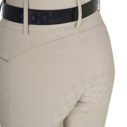 Damesbroek met hoge taille monogram