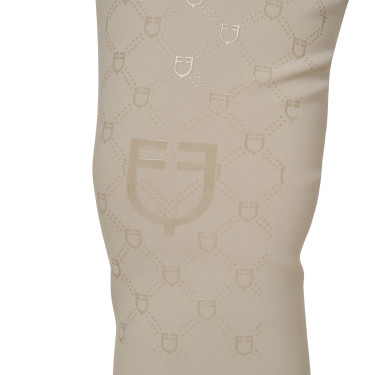 Damesbroek met hoge taille monogram