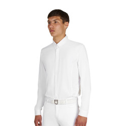 Herenpoloshirt wedstrijd met overhemdkraag