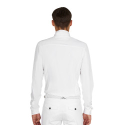Herenpoloshirt wedstrijd met overhemdkraag